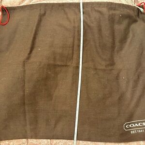 Coach Brown Dust Bag